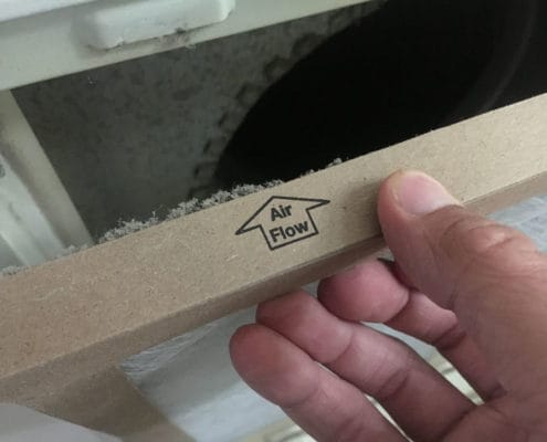 Air Filter Air Flow Direction